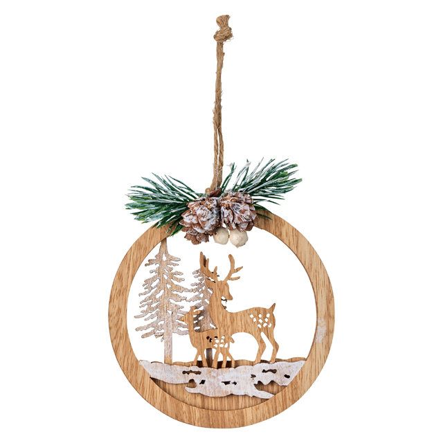 シャビーウッドオーナメント ＷＯＯＤ　 XO984