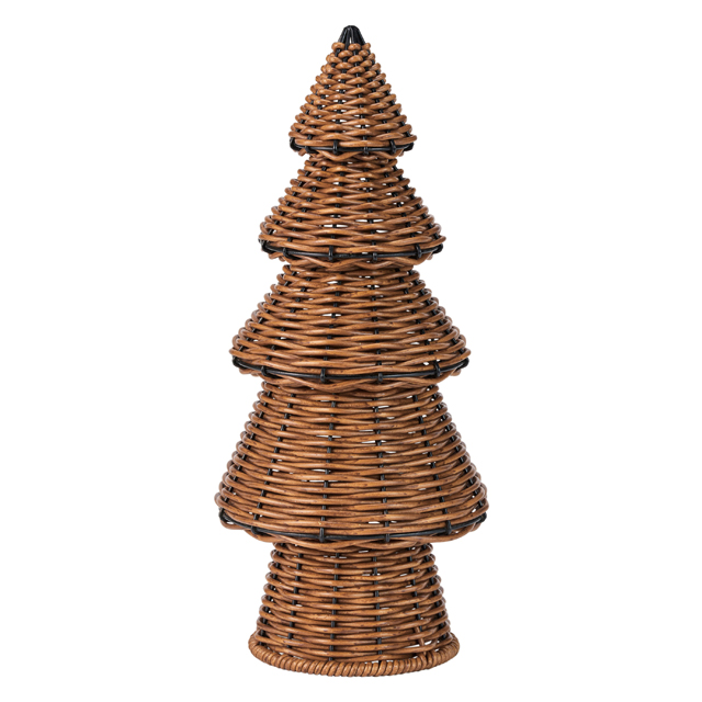 ラタン風ツリー ＢＲＯＷＮ　 XU985