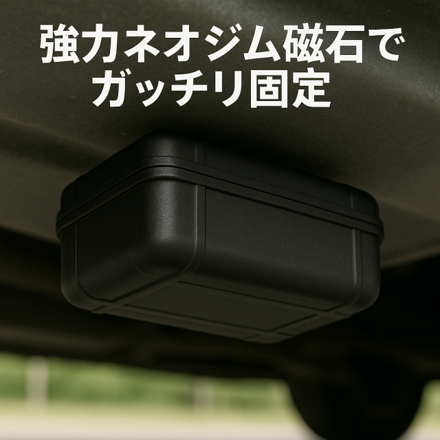送料無料】GPS用ケース 車両取付専用 GPSトラッカー用 強力磁石付き