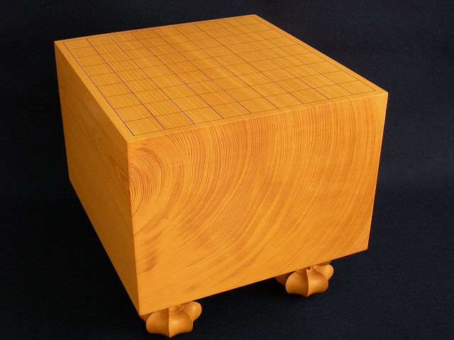 本榧将棋柾目盤　8.0寸