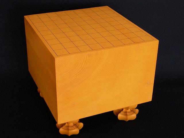 本榧将棋柾目盤　7.5寸
