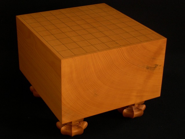 日向榧将棋柾目盤　6.55寸