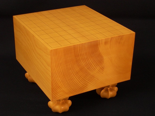 日向榧将棋柾目盤　6.45寸