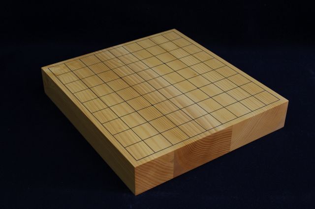 国産榧卓上将棋盤　2.05寸
