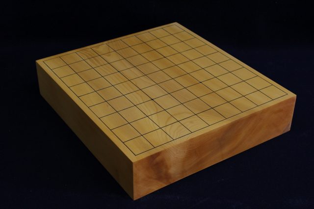 日向榧卓上将棋盤　2.5寸