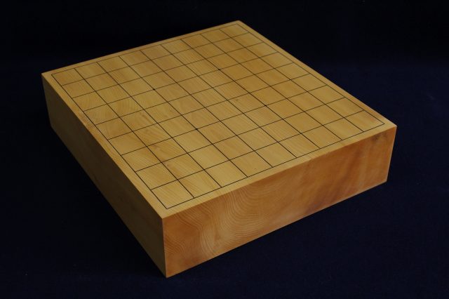 日向榧卓上将棋盤　2.95寸