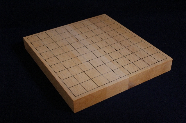 日向榧国産榧まじり卓上将棋盤　1.45寸