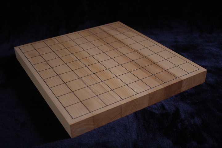 【NEW】　国産本榧卓上将棋盤　1寸1分