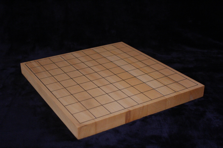 【NEW】　国産本榧卓上将棋盤　1寸
