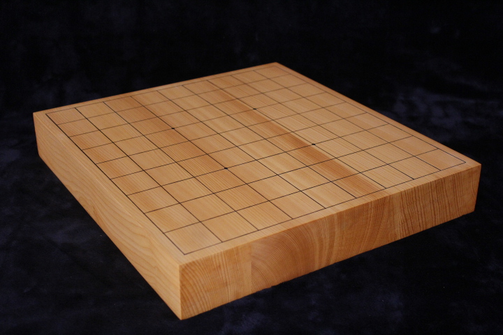 【NEW】　国産本榧卓上将棋盤　1寸8分