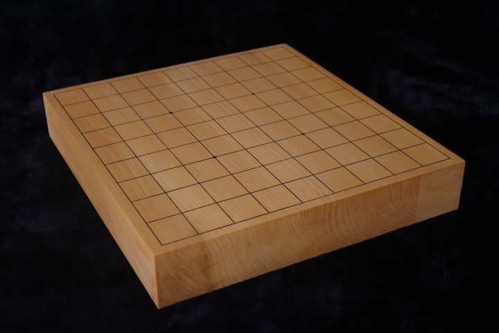 【NEW】　国産本榧卓上将棋盤　1寸9分5厘
