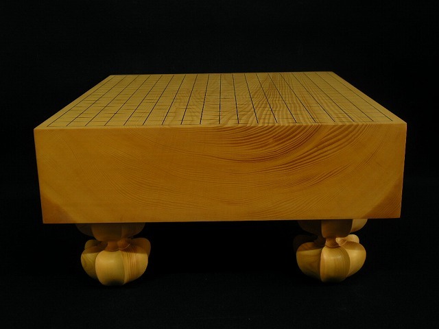 日向榧碁盤木裏　3.75寸