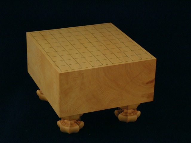 本榧将棋柾目盤　5.2寸