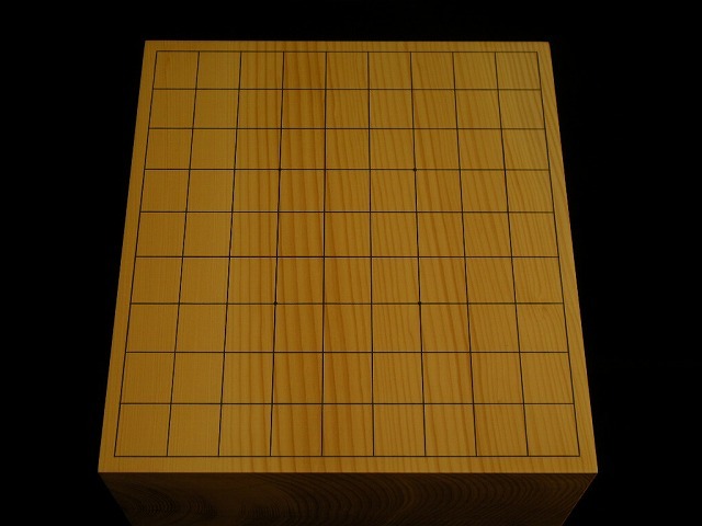 4寸将棋盤 天地柾】 【新榧しんかや 包む