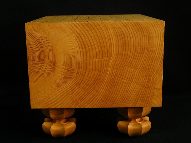 日向本榧将棋天地柾目盤 7.1寸