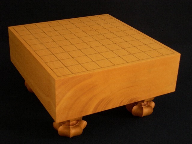 日向榧将棋木表盤　3.6寸