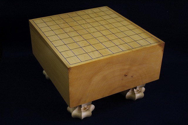 国産榧将棋木表盤　4.65寸