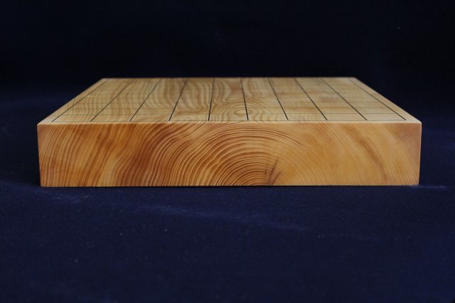 国産榧卓上将棋盤　1.85寸