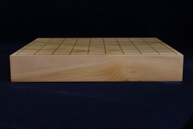 国産榧卓上将棋盤　1.85寸