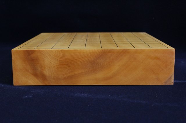 日向榧卓上将棋盤　2.5寸
