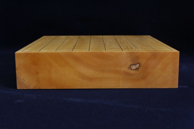 日向榧卓上将棋盤　2.5寸