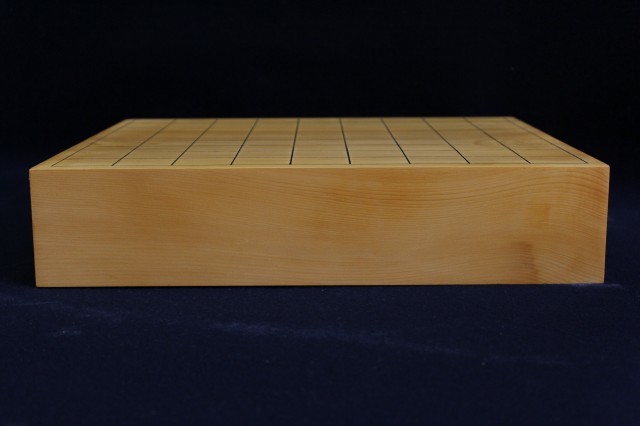 日向榧卓上将棋盤　2.5寸