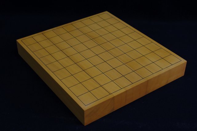 日向榧卓上将棋盤　1.6寸
