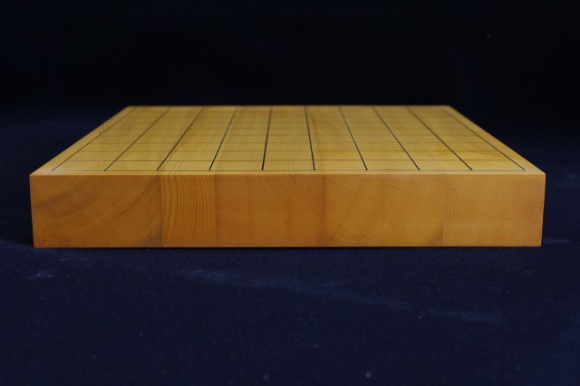 日向榧卓上将棋盤　1.6寸