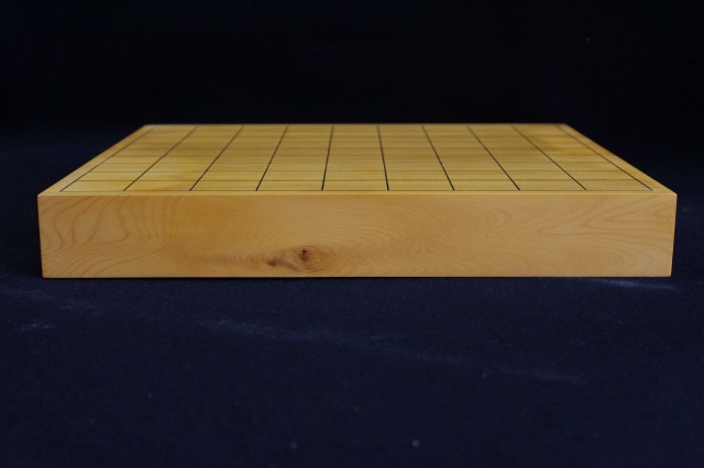 日向榧卓上将棋盤　1.6寸