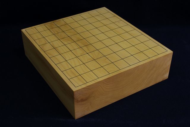 国産榧卓上将棋盤　3.35寸