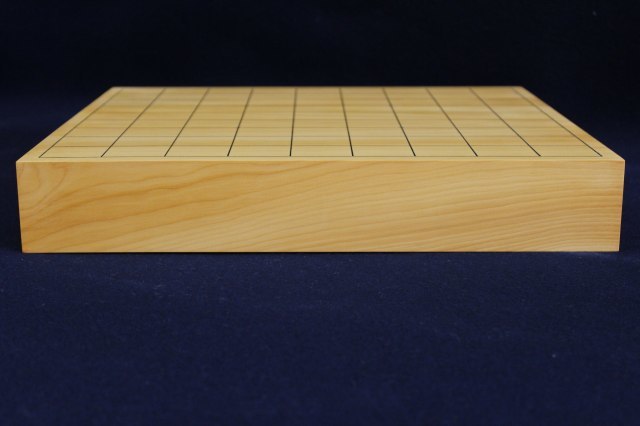 国産榧卓上将棋盤　1.9寸
