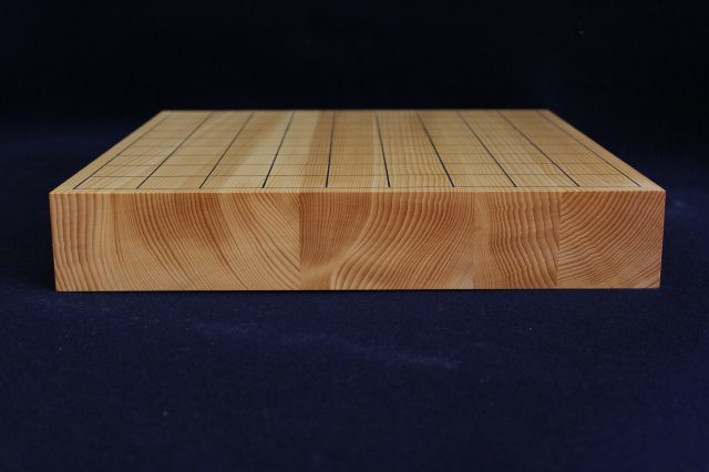 日向榧卓上将棋盤　1.85寸