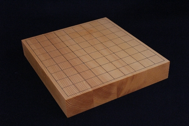 日向榧卓上将棋盤　2.0寸