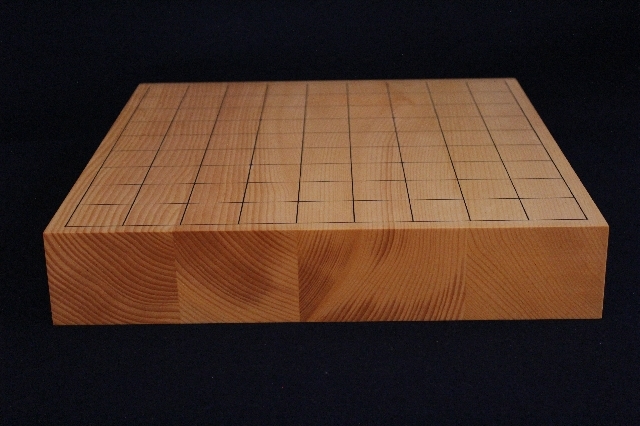日向榧卓上将棋盤　2.0寸