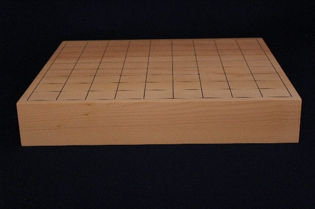 日向榧卓上将棋盤　2.0寸