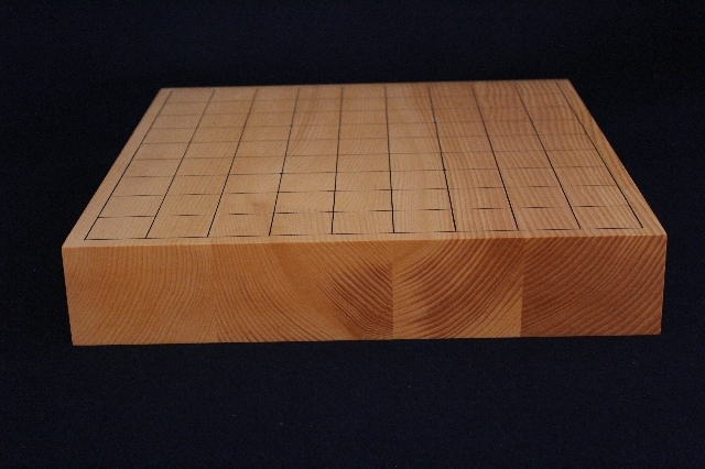 日向榧卓上将棋盤　2.0寸