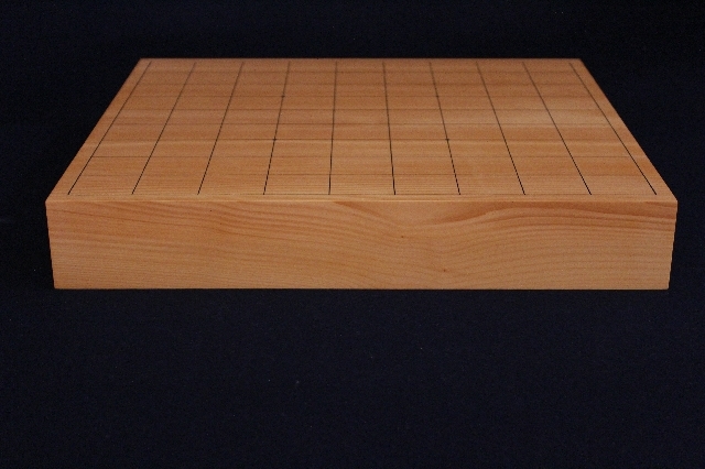 日向榧卓上将棋盤　1.85寸