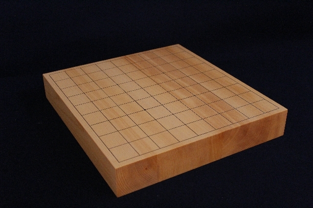 日向榧卓上将棋盤　1.8寸