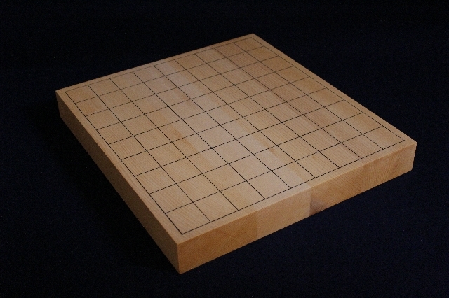日向榧国産榧まじり卓上将棋盤　1.45寸