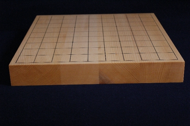 日向榧国産榧まじり卓上将棋盤　1.45寸