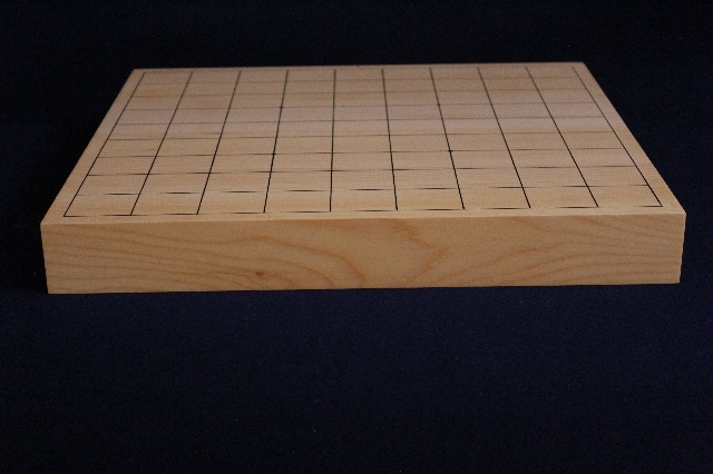 日向榧国産榧まじり卓上将棋盤　1.45寸