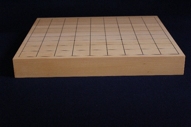 日向榧国産榧まじり卓上将棋盤　1.45寸