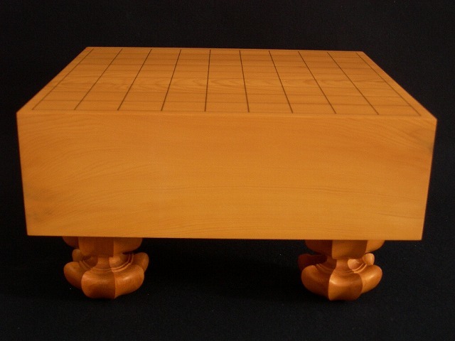 日向榧将棋木裏盤　3.8寸