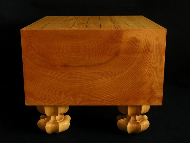 日向本榧木裏将棋盤　6.5寸