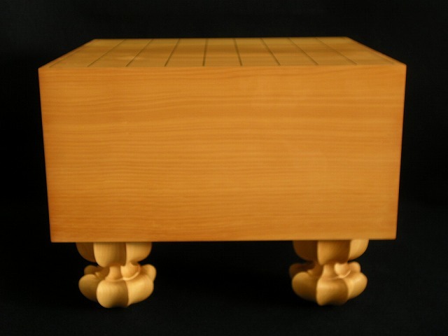 日向本榧木裏将棋盤　6.5寸