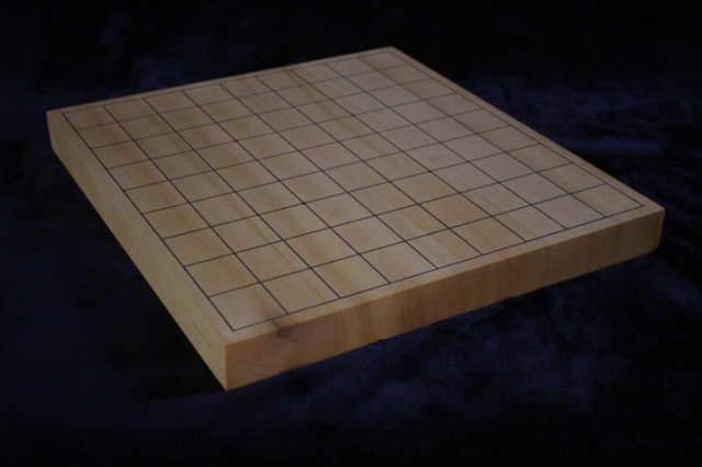 【NEW】　国産本榧卓上将棋盤　1寸1分