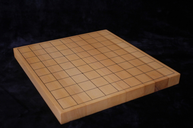 【NEW】　国産本榧卓上将棋盤　1寸