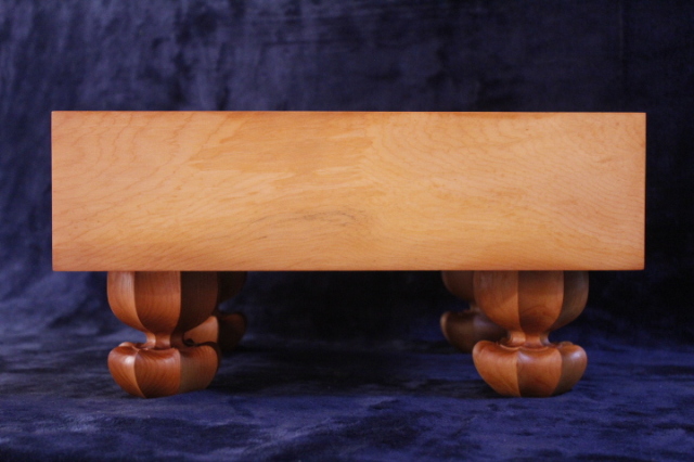 NEW】 国産本榧将棋盤 【訳あり品】 3寸2分