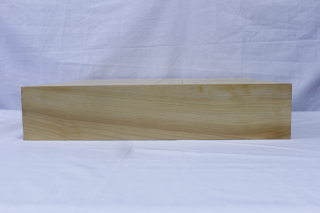 国産本榧卓上碁盤 【3寸1分】【1枚盤】【木表】