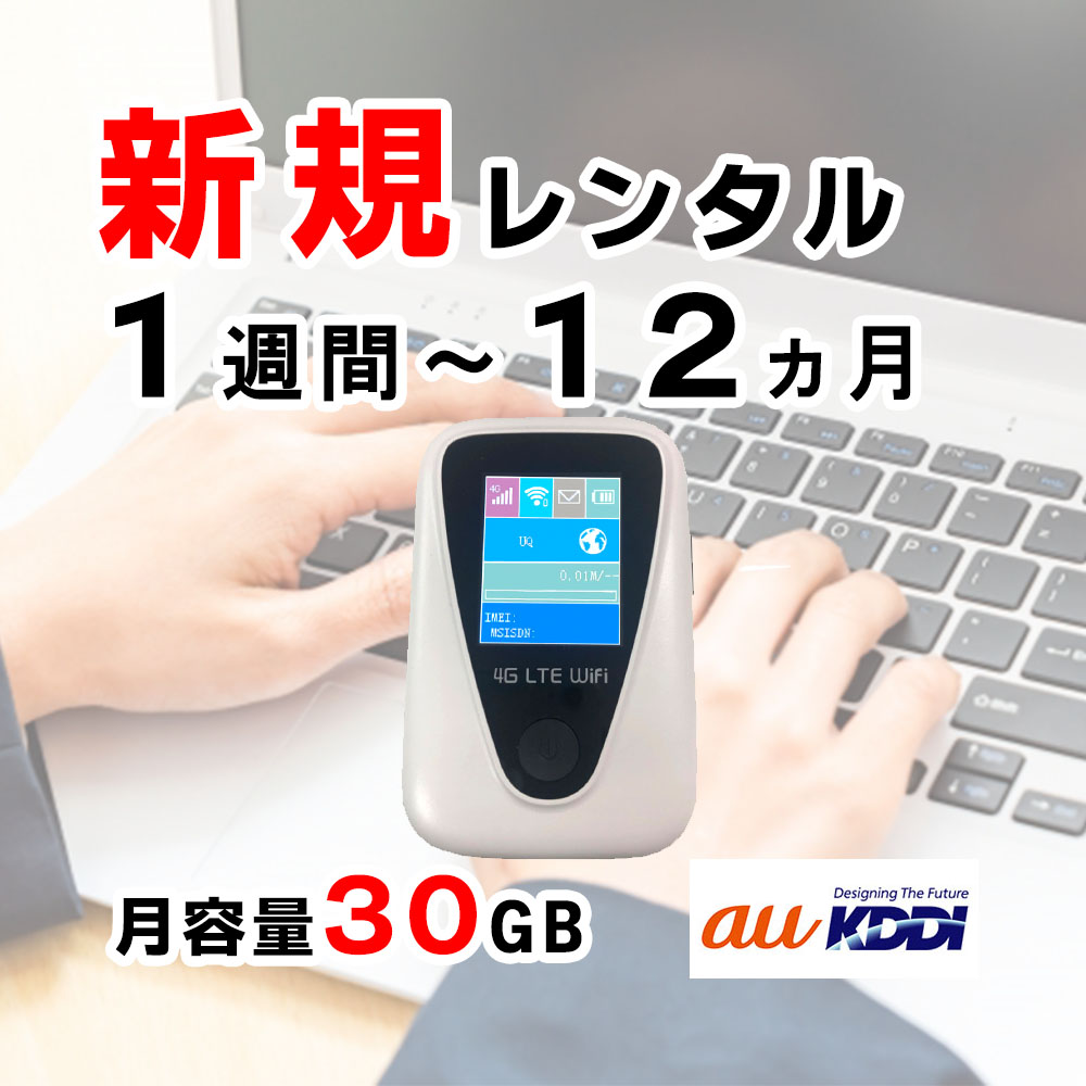 JT201,auKDDI,30GB,1週間,新規レンタル,サムネイル画像